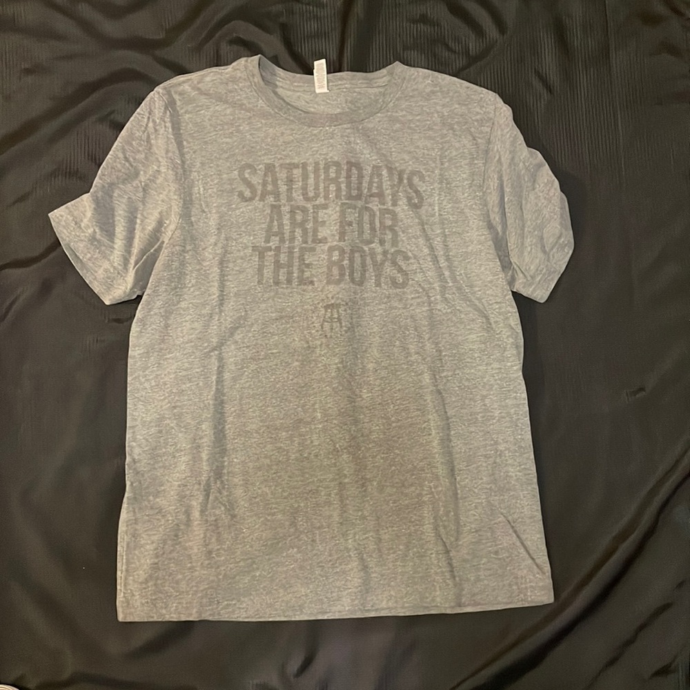 Barstool Sports Tee. Saturday’s Are for the Boys. Size XL